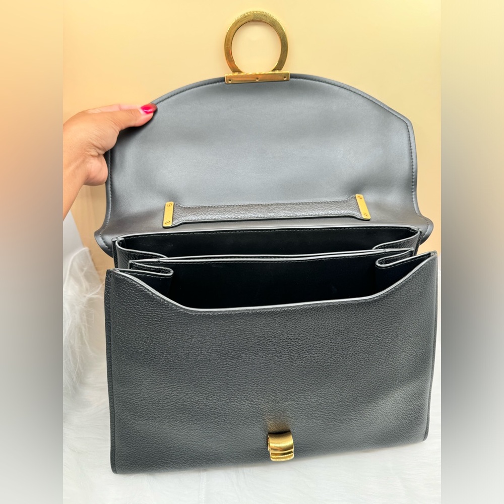 SOLD Salvatore Ferragamo Gancini Top Handle Bag - Picture 7 of 9